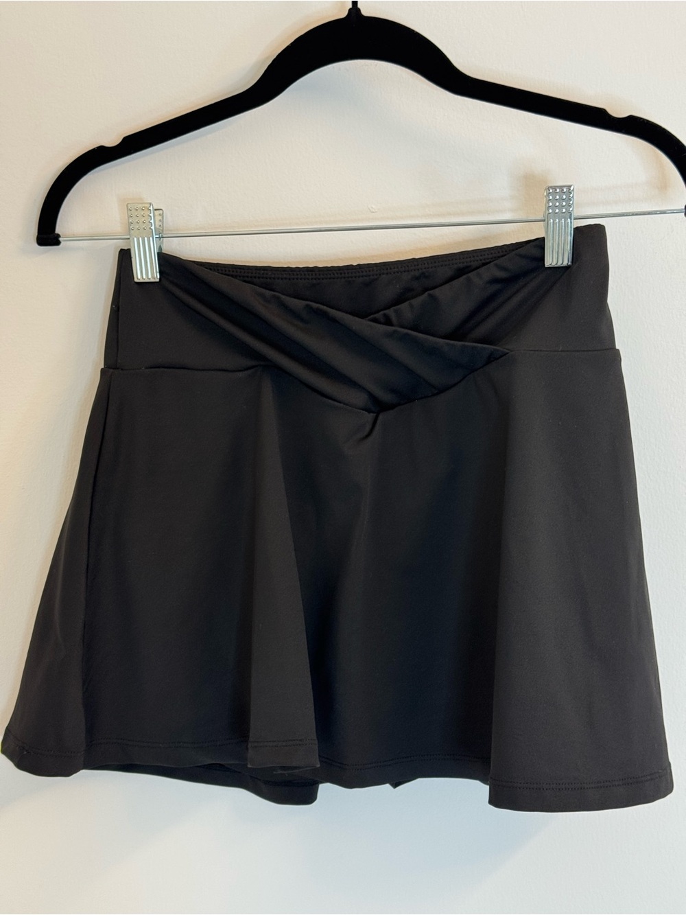 Women's Black Athletic Skort